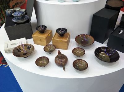 吉州窯產(chǎn)品亮相2019中國(guó)旅游產(chǎn)業(yè)博覽會(huì)，彰顯廬陵文化魅力